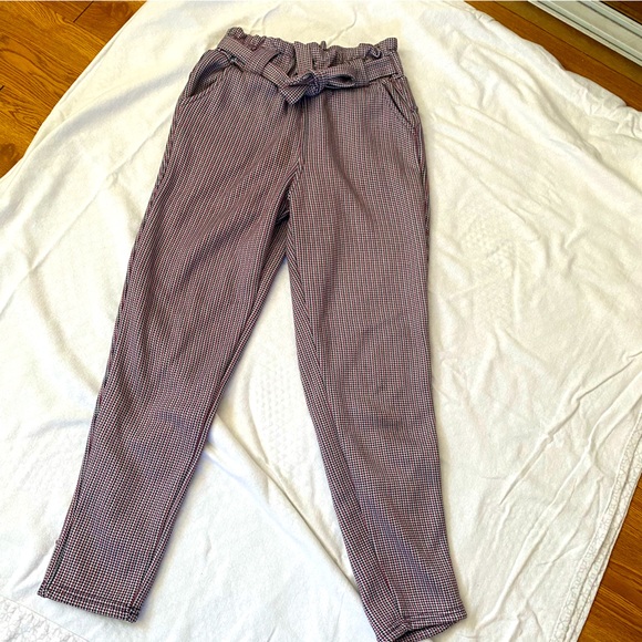 Faux fur, square tricolored pants - Picture 1 of 7